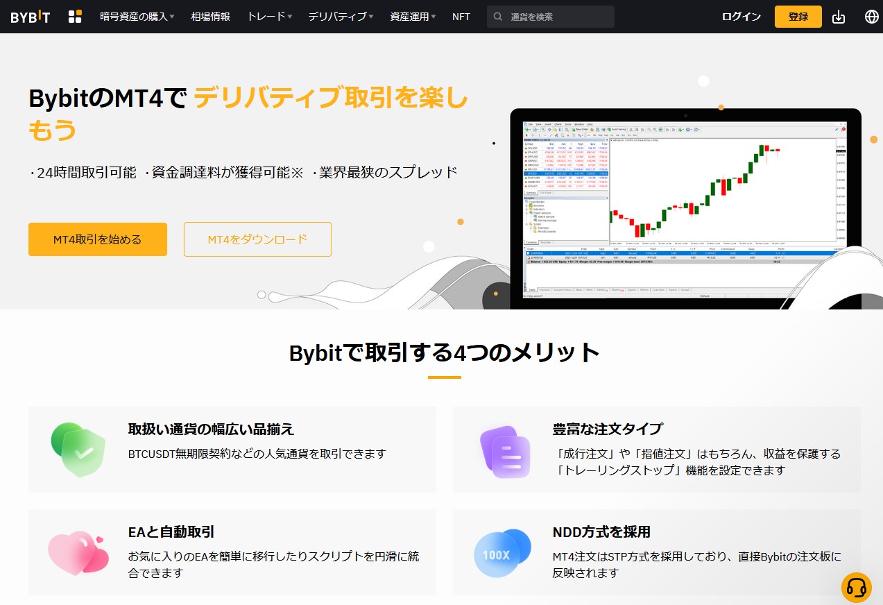 bybitmt4の使い方